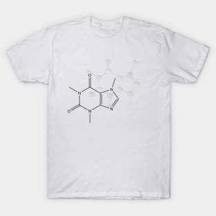 Caffeine Molecule T-Shirt